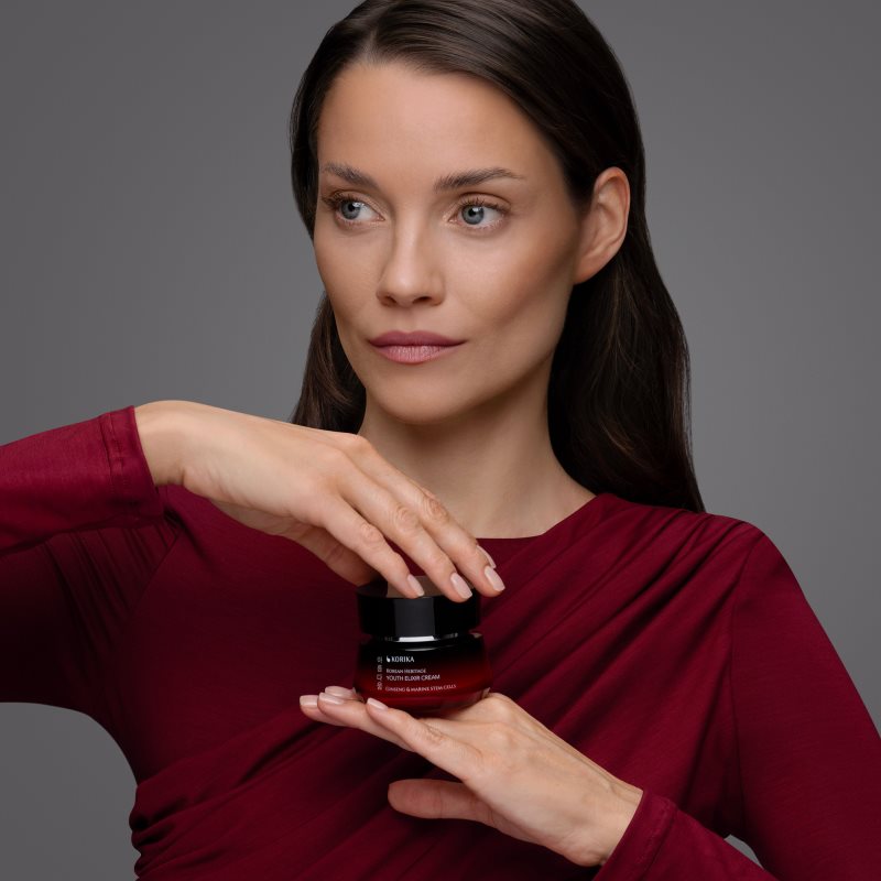 KORIKA Korean Heritage Ginseng & Marine Stem Cells Youth Elixir Cream vyživujúci antioxidačný krém na omladenie pleti 50 ml (obrázok 4)