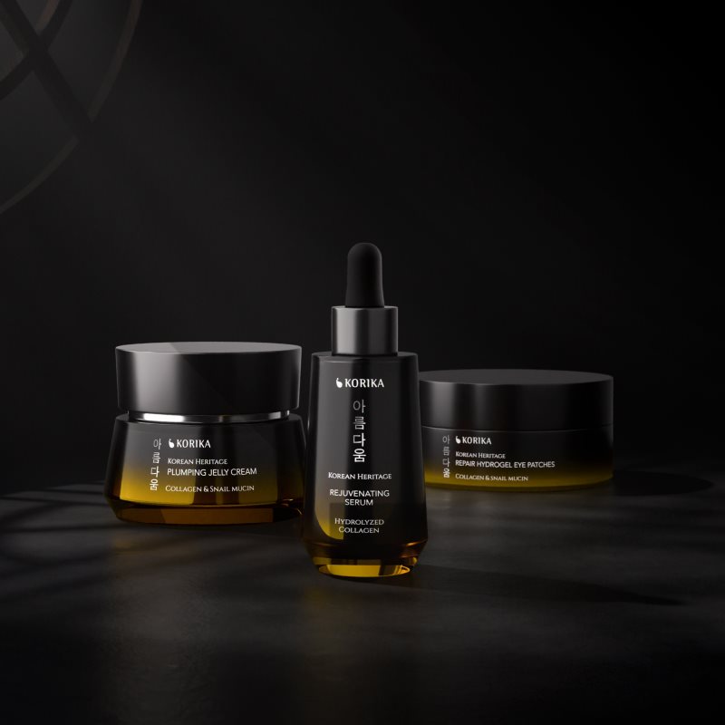 KORIKA Korean Heritage Collagen & Snail Mucin Plumping Jelly Cream omladzujúci krém s kolagénom 50 ml (obrázok 5)
