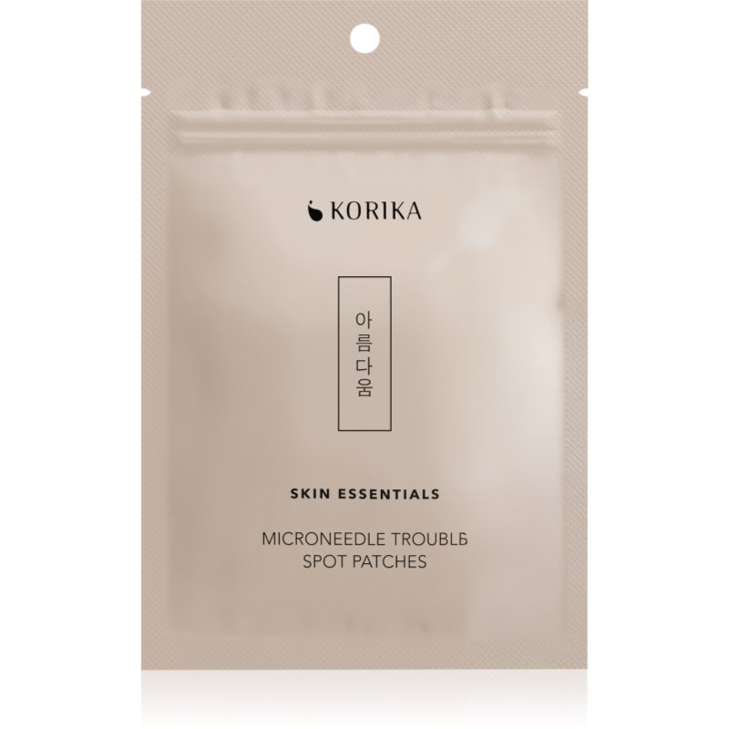 KORIKA Skin Essentials Microneedle Trouble spot patches plastry dla skóry problematycznej przeciw trądzikowi 9 szt.