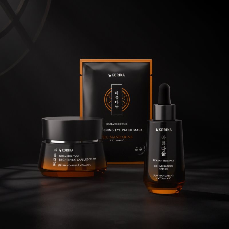 KORIKA Korean Heritage Jeju Mandarine & Vitamin C Brightening Capsule Cream rozjasňujúci krém s vitamínom C 50 ml (obrázok 6)