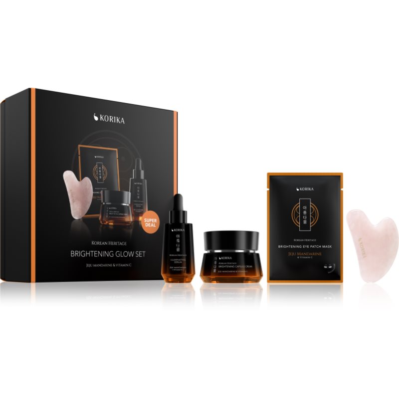 KORIKA Korean Heritage Brightening Glow Set set za posvetlitev