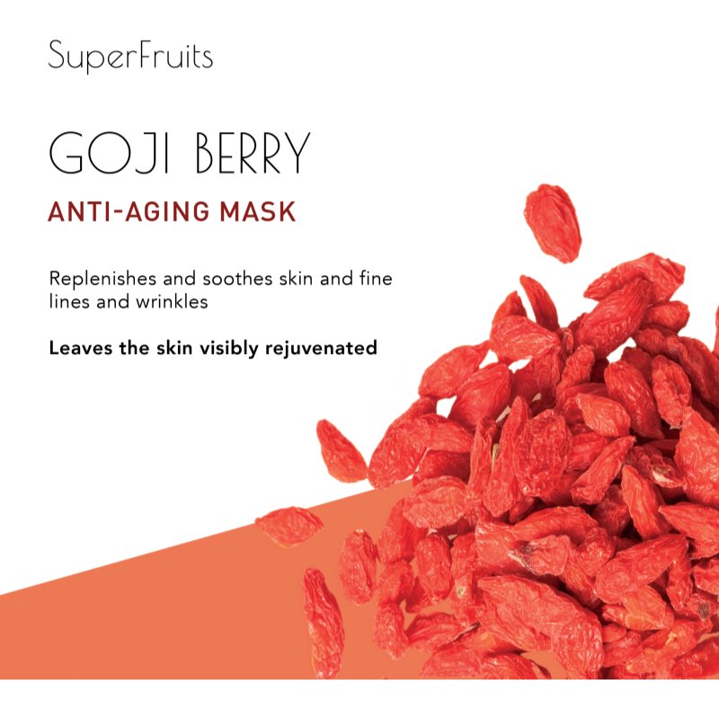 KORIKA SuperFruits Goji Berry - Anti-aging Sheet Mask омолоджуюча маска для обличчя Goji Berry 25 гр