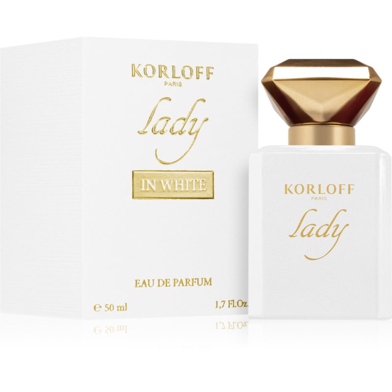 Korloff Lady Korloff in White eau de parfum for women 50 ml