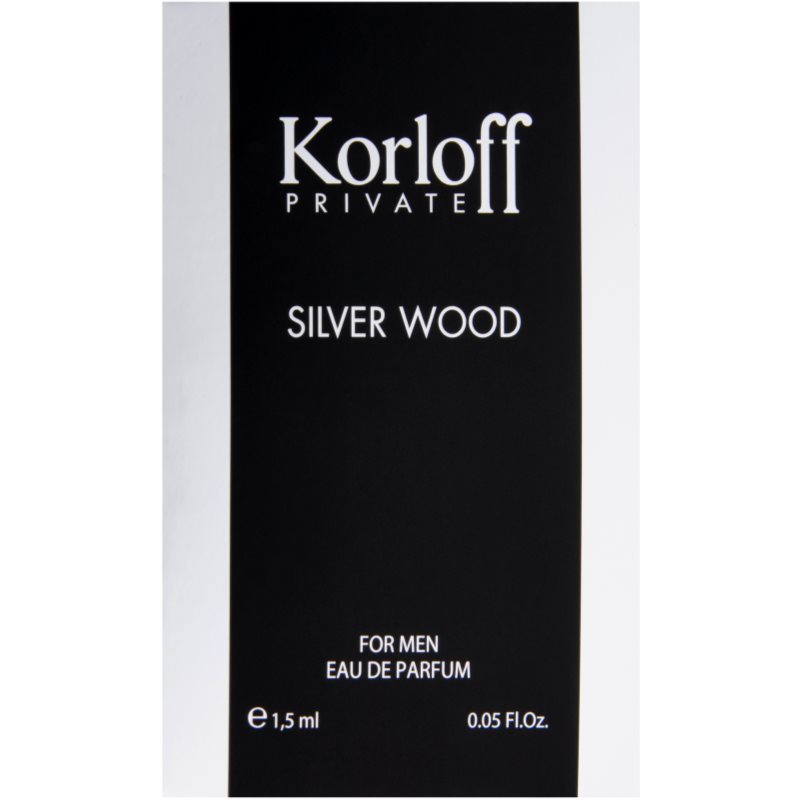 

Korloff Korloff Private Silver Wood парфумована вода для чоловіків