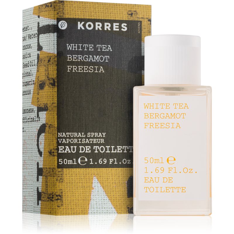 

Korres White Tea, Bergamot & Freesia туалетна вода для жінок
