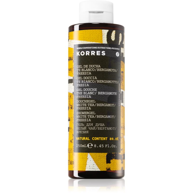 

Korres White Tea, Bergamot & Freesia гель для душу