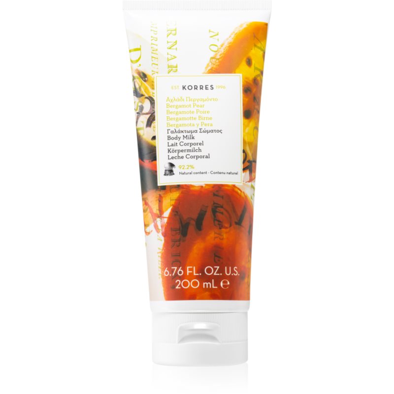 

Korres Bergamot Pear зволожуюче молочко для тіла