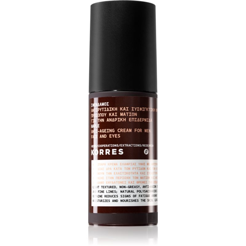 

Korres Maple крем для шкіри проти зморшок для чоловіків