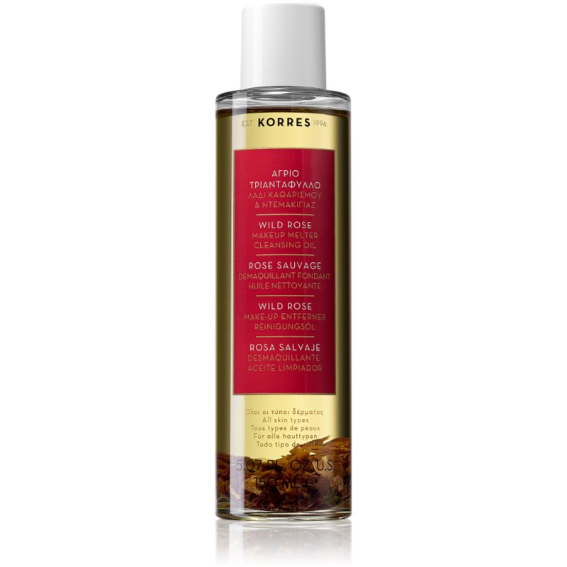 

Korres Wild Rose очищуюча олійка для зняття макіяжу