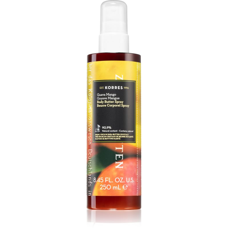 

Korres Guava Mango поживне масло для тіла у формі спрею