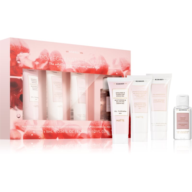 

Korres Pomegranate Skincare подарунковий набір для комбінованої та жирної шкіри