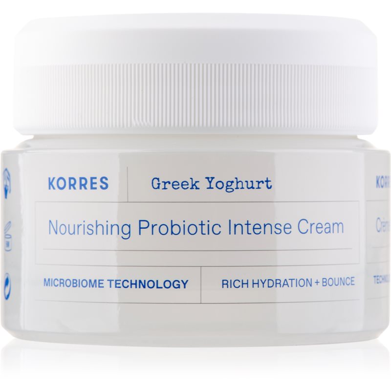 Korres Greek Yoghurt інтенсивний зволожуючий крем з пробіотиками 40 мл