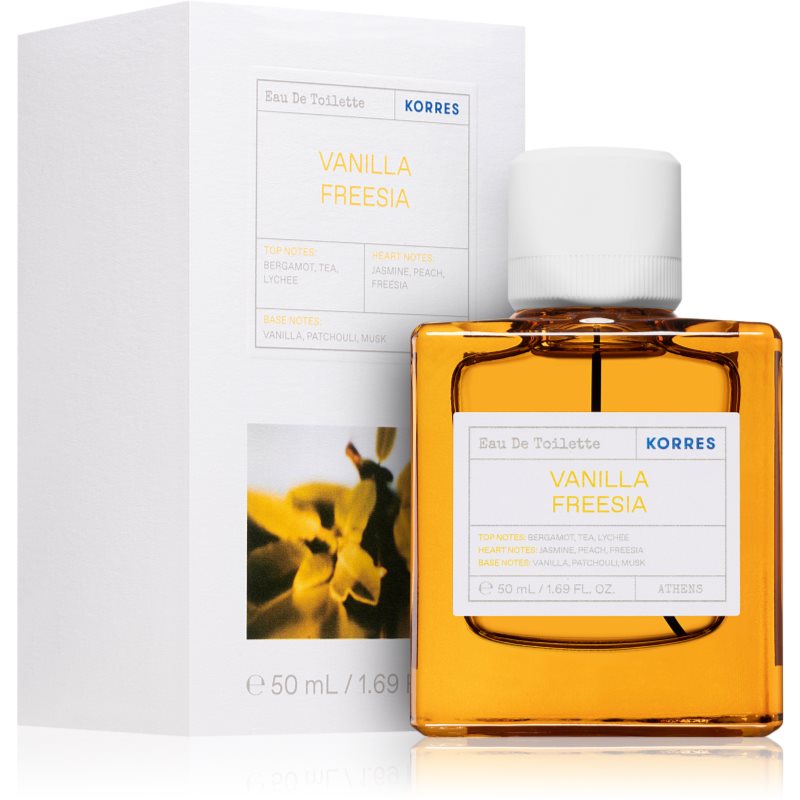 Korres Vanilla, Freesia & Lychee Eau de Toilette für Damen 50 ml