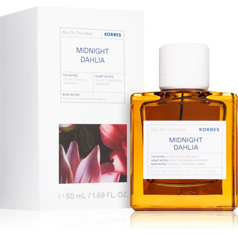 Korres Midnight Dahlia Eau De Toilette Unisex 50 Ml