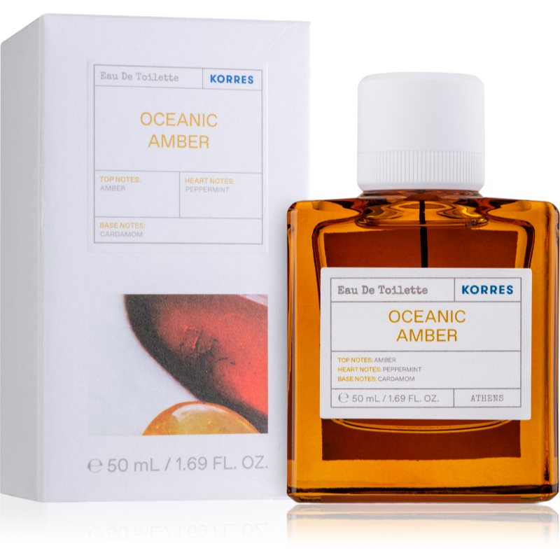 Korres Oceanic Amber Eau de Toilette für Herren 50 ml