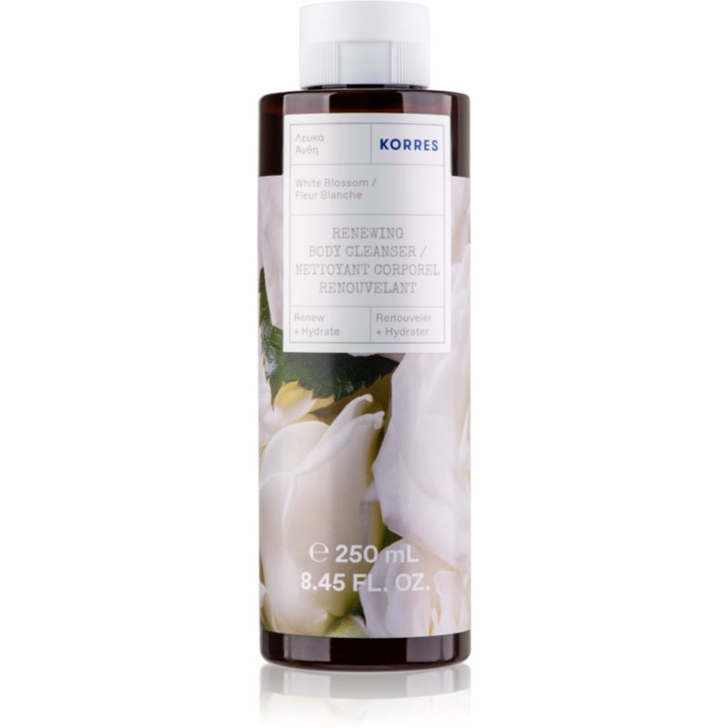 Korres White Blossom opojen gel za prhanje z vonjem cvetja 250 ml