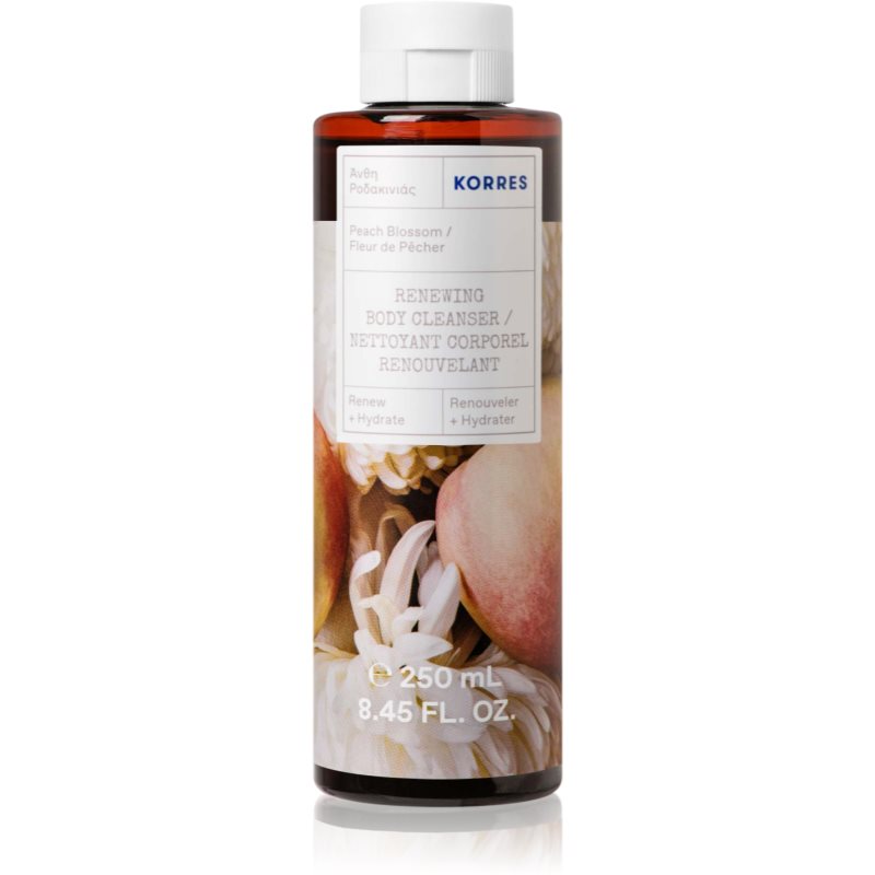 E-shop Korres Peach Blossom svěží sprchový gel 250 ml