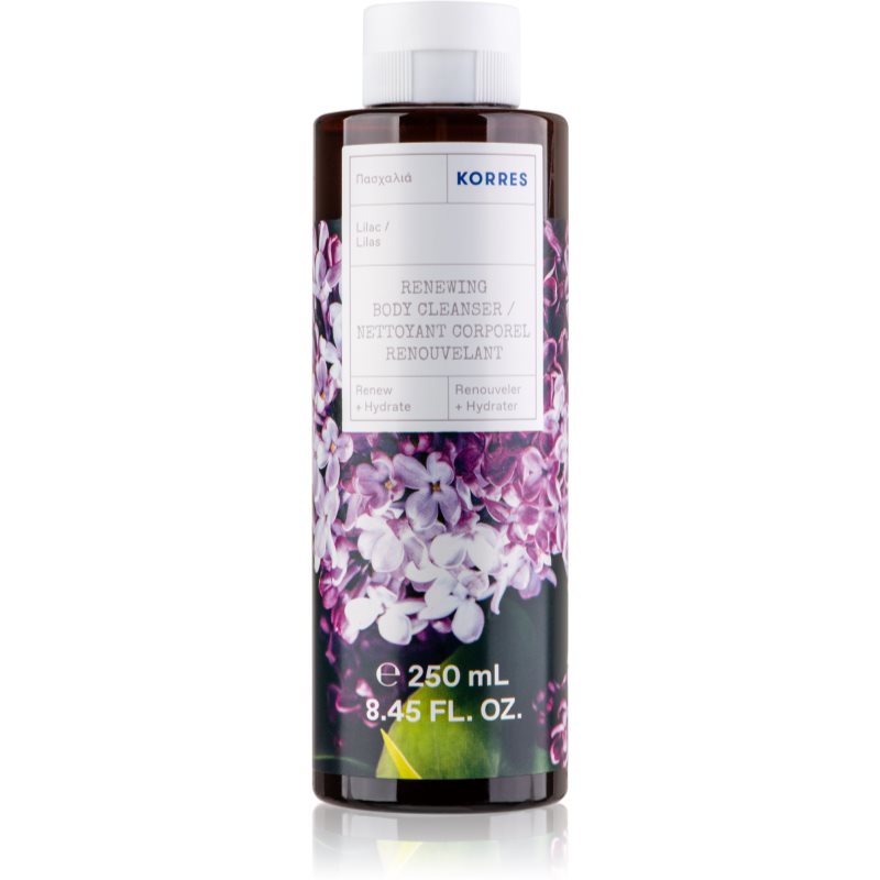 E-shop Korres Lilac opojný sprchový gel s vůní květin 250 ml
