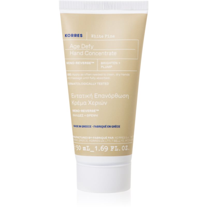 Korres White Pine Meno-Reverse™ Intensive Hand Cream With Firming Effect 50 Ml