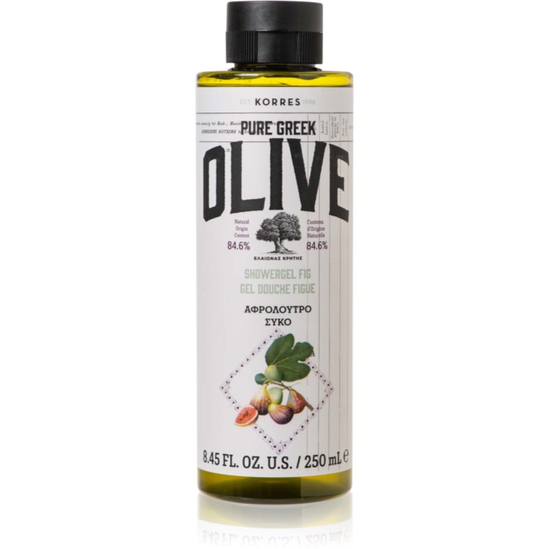 Korres Pure Greek Olive & Fig gel de dus hidratant 250 ml