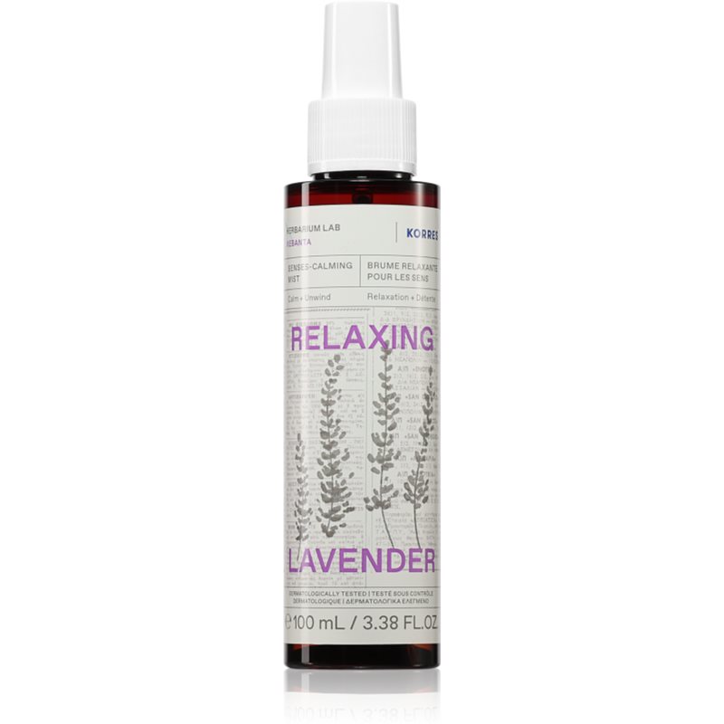 Korres Relaxing Lavender spray de corp racoritor 100 ml