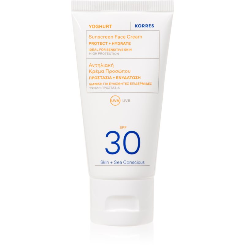 Korres Yoghurt αντηλιακή κρέμα προσώπου SPF 30 50 ml φωτογραφία