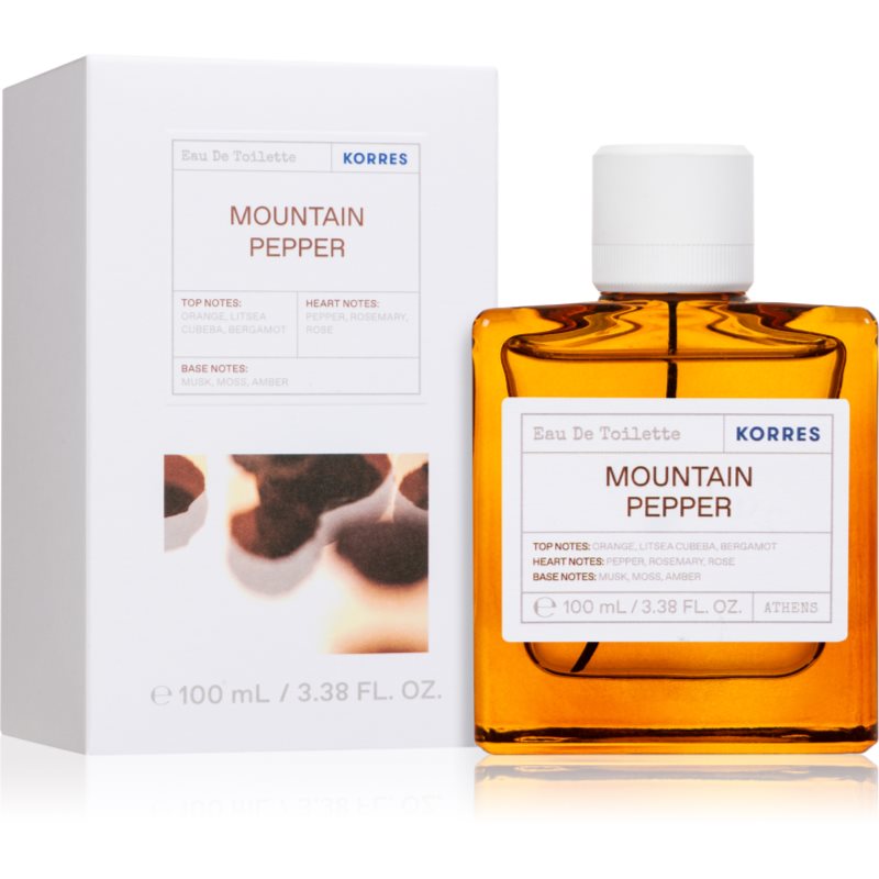 Korres Mountain Pepper Eau de Toilette Unisex 100 ml