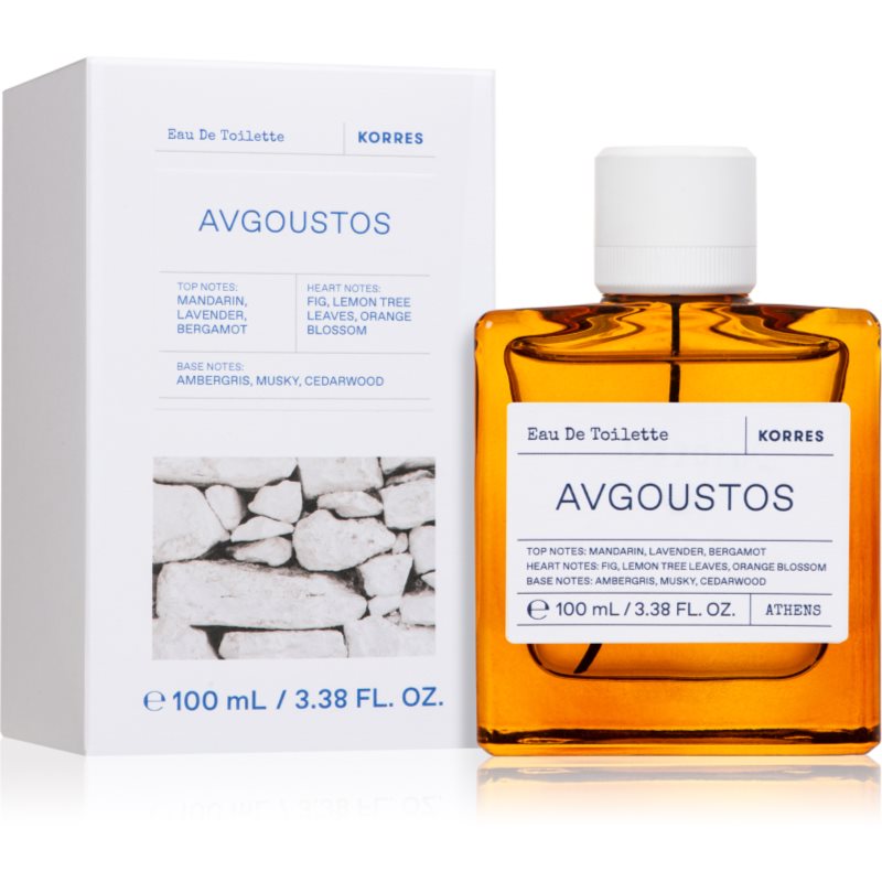 Korres Avgoustos Eau de Toilette Unisex 100 ml