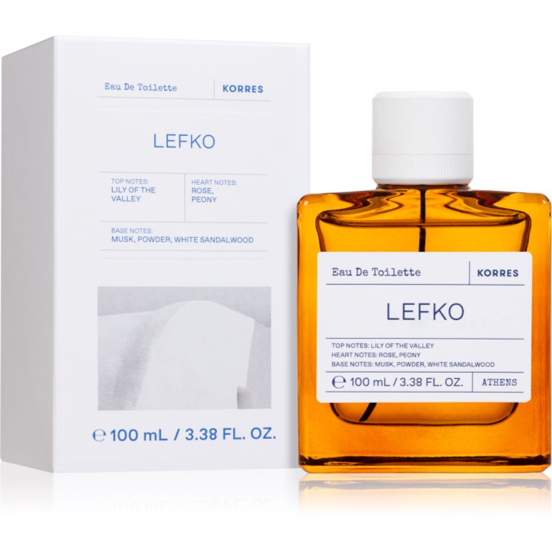 Korres Lefko eau de toilette unisex 100 ml