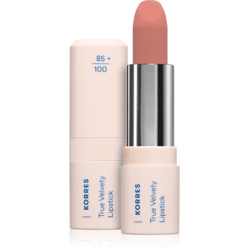 Korres True Velvety Lipstick cremiger Lippenstift mit Satin-Finish Farbton 13 Nude Pink 3 g