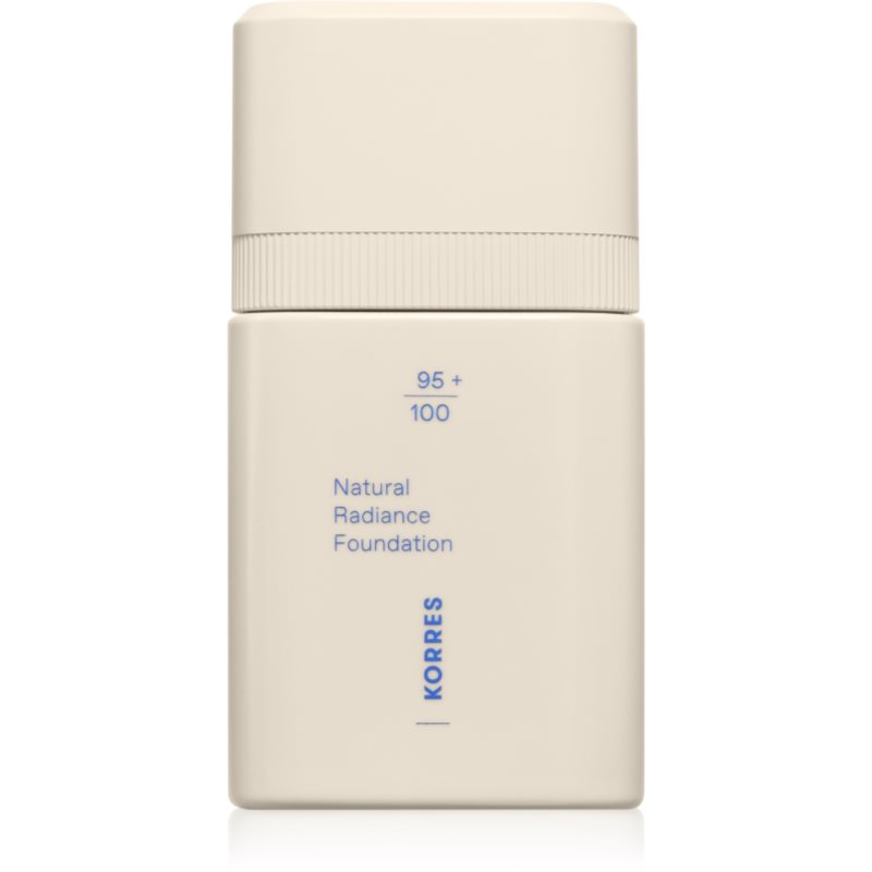 Korres Natural Sheer Foundation ľahký make-up pre prirodzený vzhľad odtieň 01 Light 30 ml