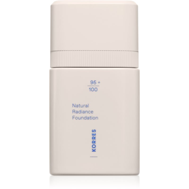 Korres Natural Radiance Foundation Make up für einen natürlichen Look Farbton 01 Light 30 ml