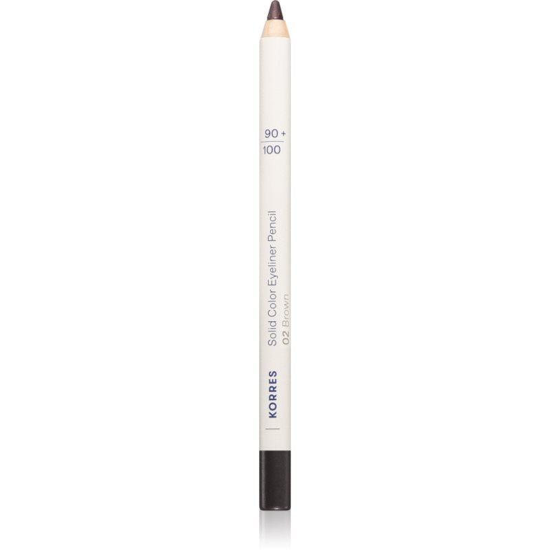 Korres Solid Color Eyeliner Pencil krémová tužka na oči odstín Brown 1.2 g