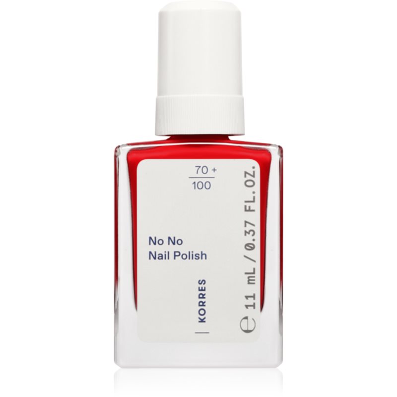 Korres No No Nail Polish pflegender Nagellack Farbton 51 True Red 11 ml