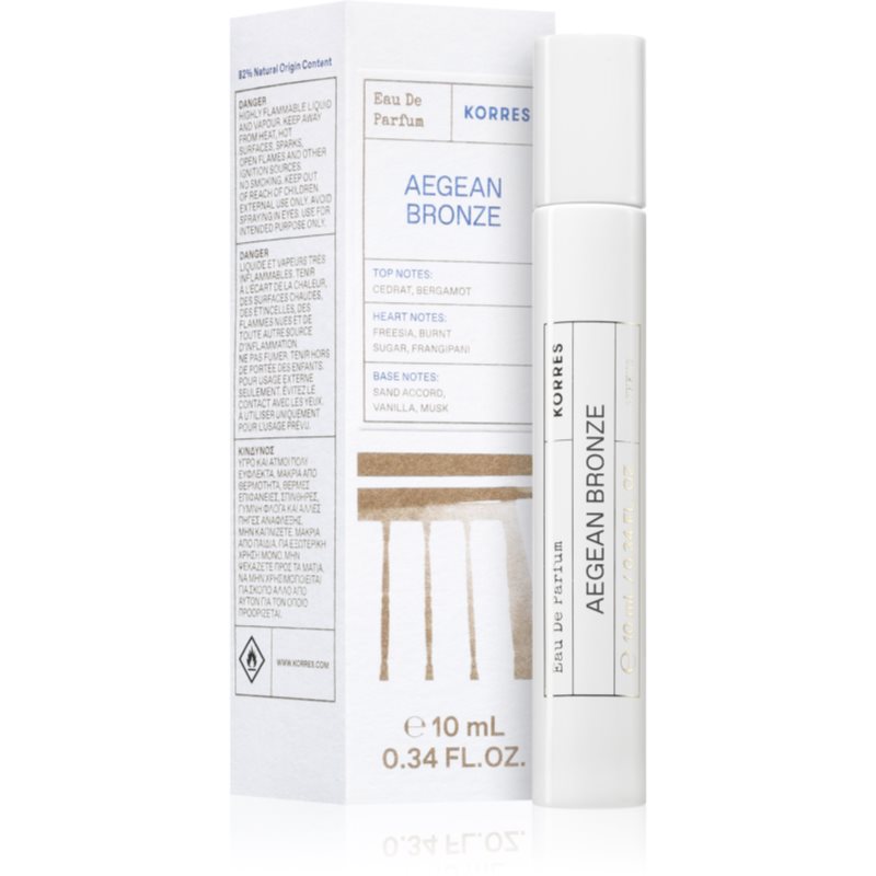 Korres Aegean Bronze eau de parfum roll-on für Damen 10 ml