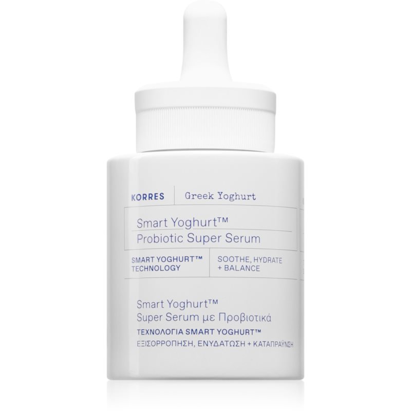 Korres Greek Yoghurt Feuchtigkeitsspendendes Serum mit ernährender Wirkung mit Probiotika 30 ml