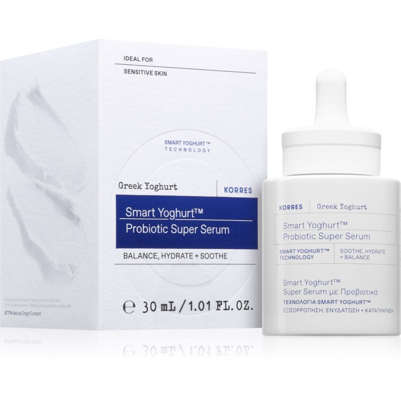 Korres Smart Yoghurt™ Probiotic Super Serum hydratační pleťové sérum s probiotiky 30 ml (obrázek 3)
