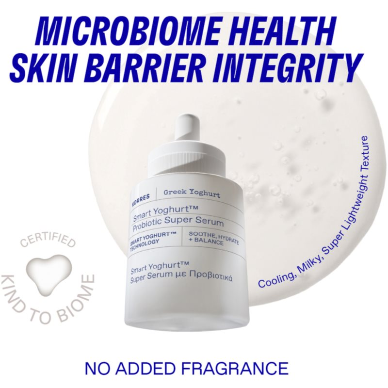 Korres Smart Yoghurt™ Probiotic Super Serum hydratační pleťové sérum s probiotiky 30 ml (obrázek 9)
