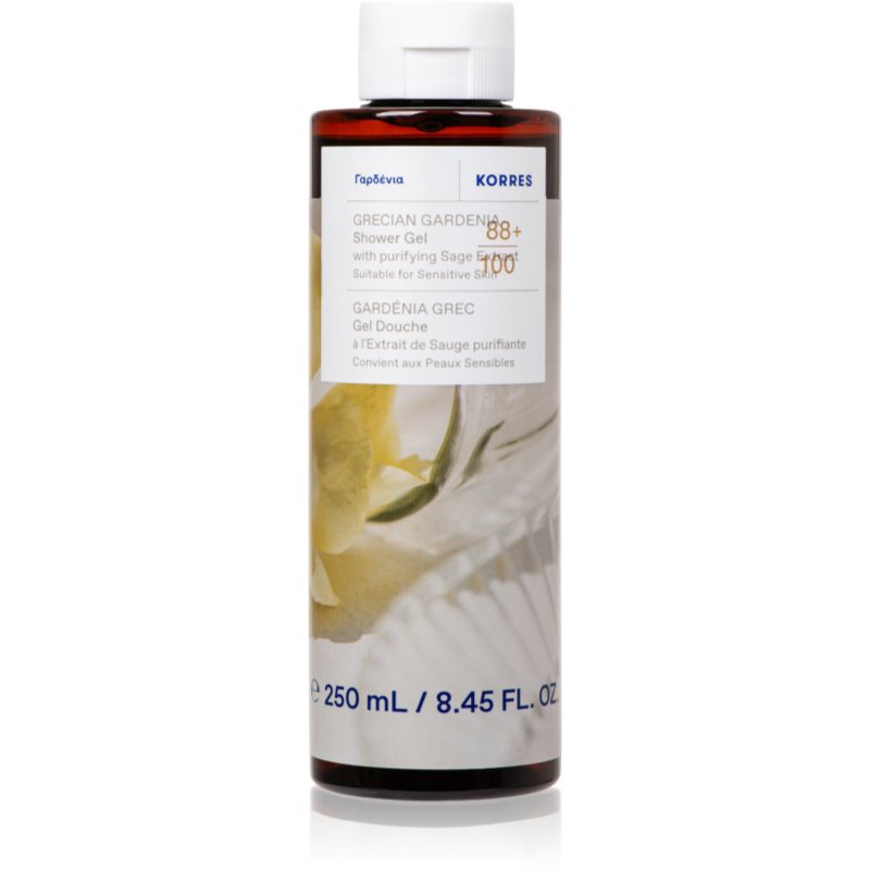 Korres Grecian Gardenia upokojujúci sprchový gél 250 ml