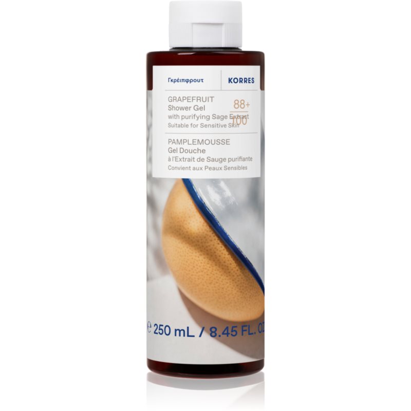 Korres Grapefruit osviežujúci sprchový gél 250 ml