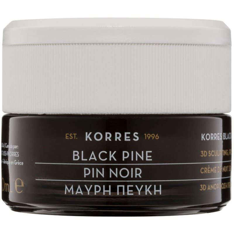 

Korres Black Pine зміцнюючий нічний крем з ліфтинговим ефектом