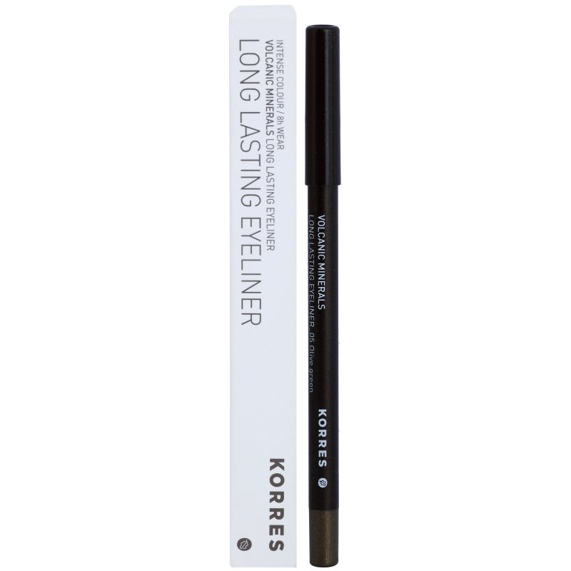 Korres Volcanic Minerals Long-lasting Eye Pencil Shade 05 Olive Green 1.2 G