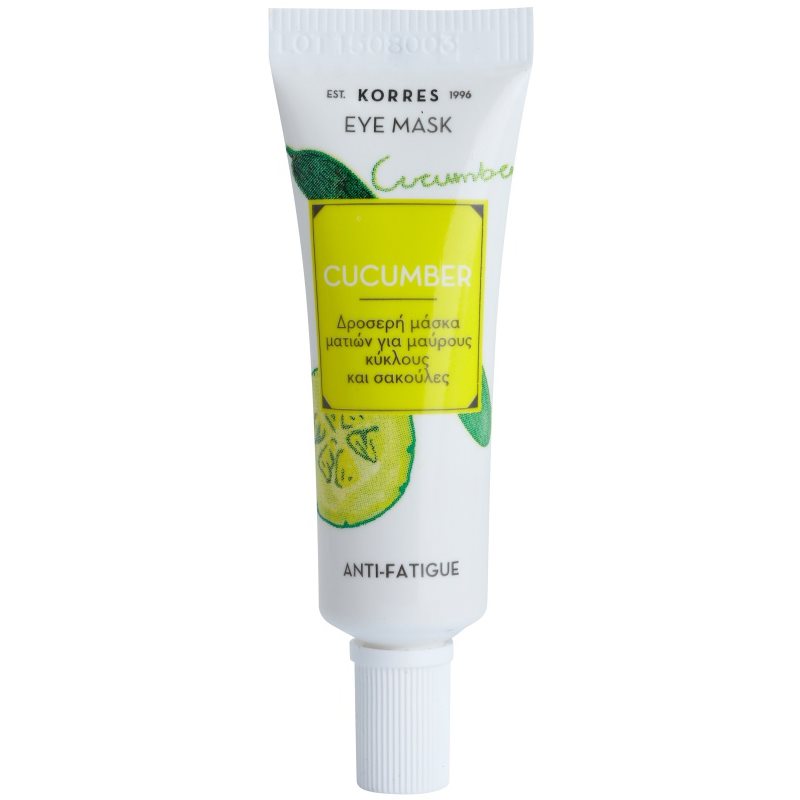 

Korres Cucumber маска для очей проти набряків та темних кіл
