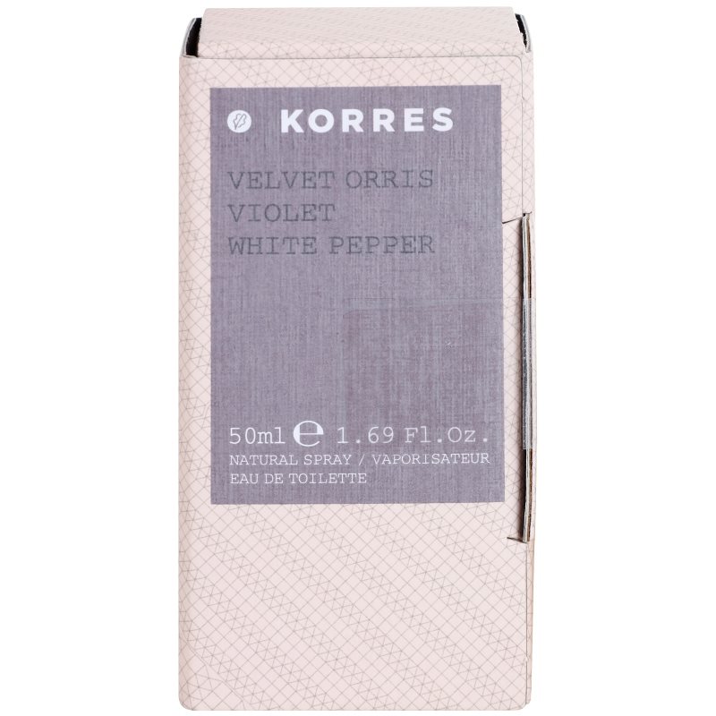 

Korres Velvet Orris, Violet & White Pepper туалетна вода для жінок