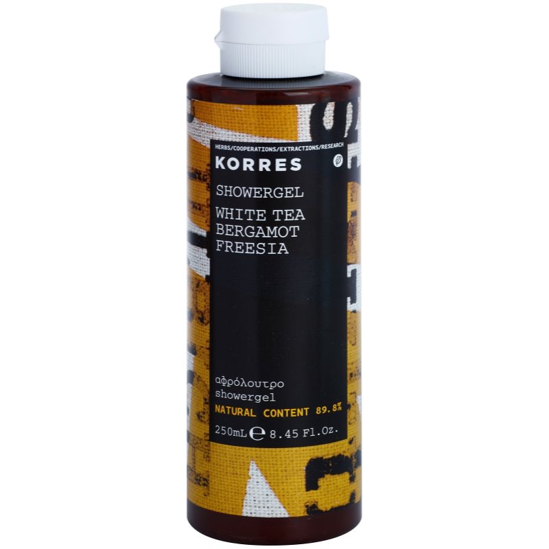 

Korres White Tea, Bergamot & Freesia гель для душу унісекс
