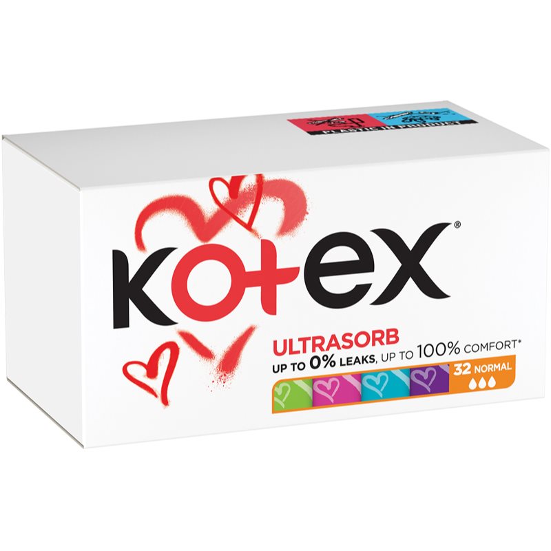Kotex UltraSorb Normal tamponai 32 vnt.