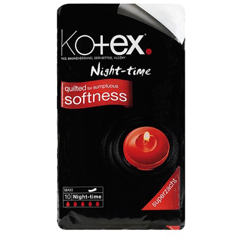 Kotex Night-time прокладки гігієнічні 10 кс