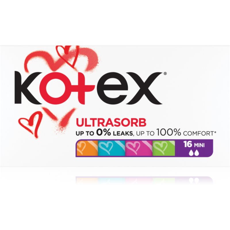 Kotex Ultra Sorb Mini tamponi 16 kos