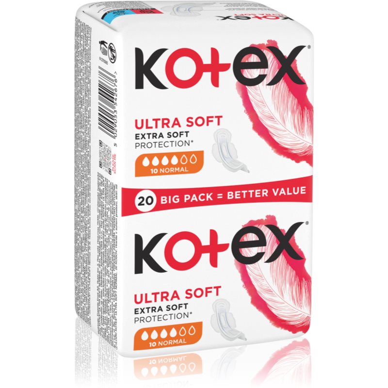Kotex Ultra Soft Normal vložky 20 ks
