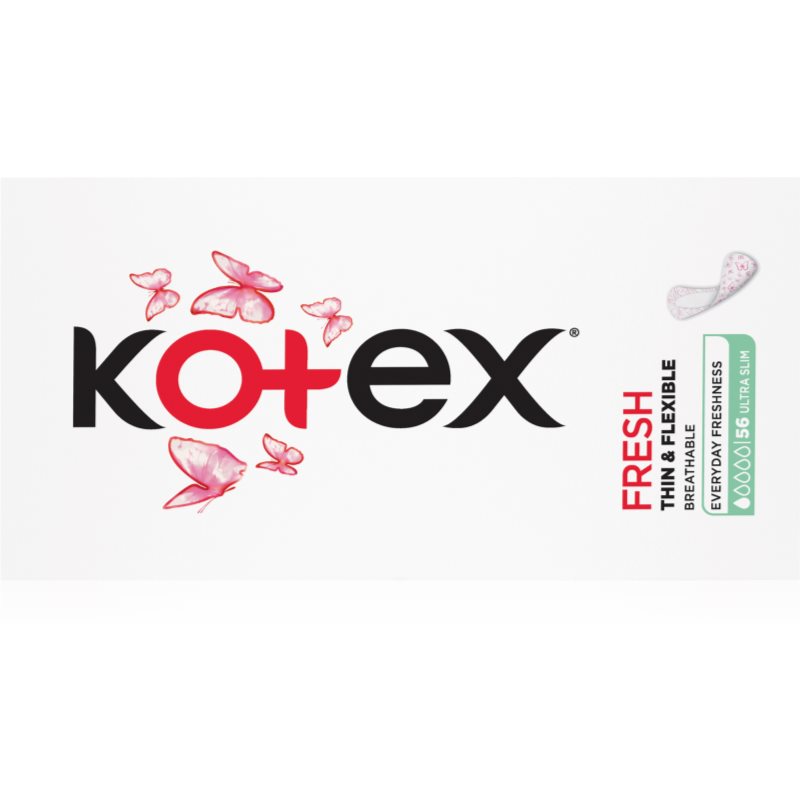 Kotex Ultra Slim Fresh panty liners 56 pc
